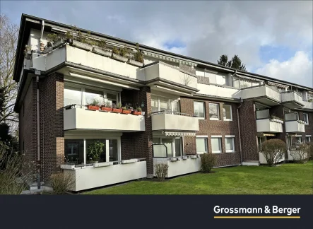Ansicht - Wohnung kaufen in Hamburg - Modern & sonnig im Hochparterre