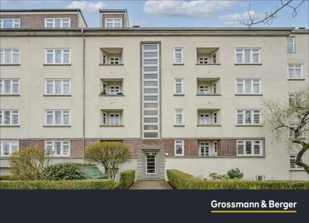 Außenansicht - Wohnung kaufen in Hamburg - Traumhafte Altbauwohnung mit Denkmalschutz