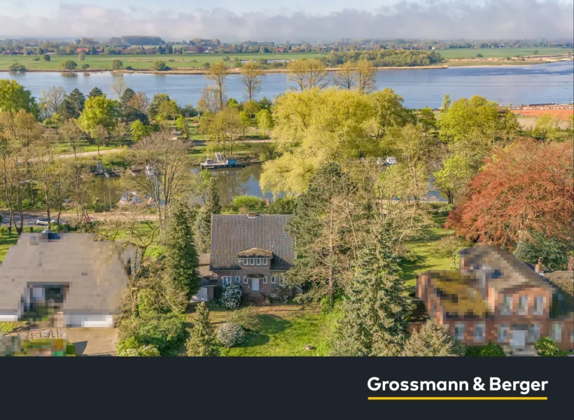 Grundstück - Grundstück kaufen in Geesthacht - Baugrundstück mit Blick auf die Elbe ca. 1.365 m²