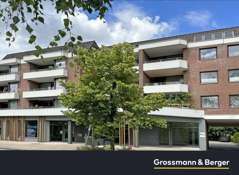 Außenansicht - Wohnung kaufen in Buchholz in der Nordheide - Modernisierungsbedürftige ETW in Citylage