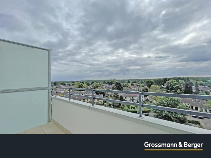 Aussicht - Wohnung kaufen in Norderstedt - Großzügige Vierzimmerwohnung mit Fernblick