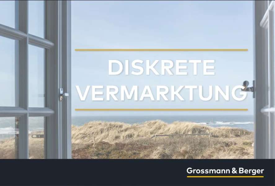 Diskrete Vermarktung_Immoscout - Haus kaufen in Sylt-Ost / Morsum - Einfamilienhaus mit Südgarten