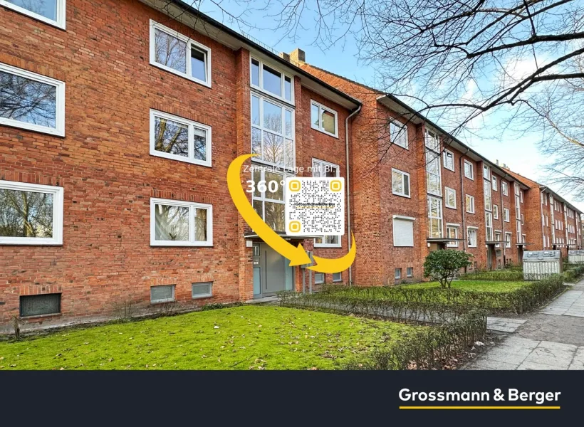 Portaltitelbild 360 Rundgang - Wohnung kaufen in Hamburg - Zentrale Lage mit Blick ins Grüne