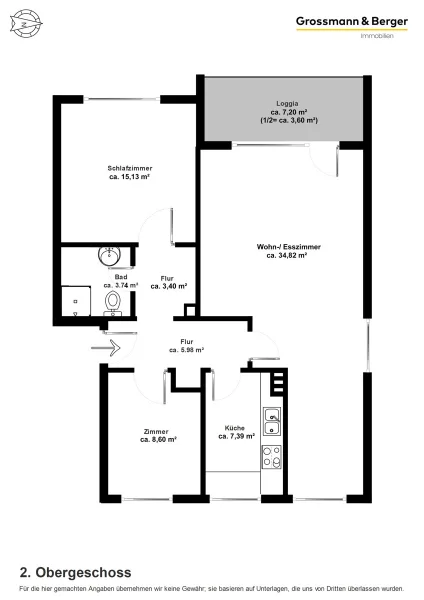 Grundriss Freesienweg 40 nach Aufmass