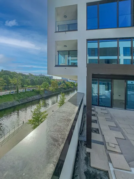 Ausblick Terrasse Wohnung 31