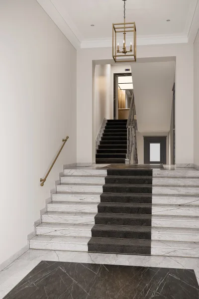 Eingangsbereich - Wohnung kaufen in Berlin - Palais Friedenau: Stilvoller Altbau trifft moderne Eleganz – Exklusive Wohnungen, jetzt bezugsfertig