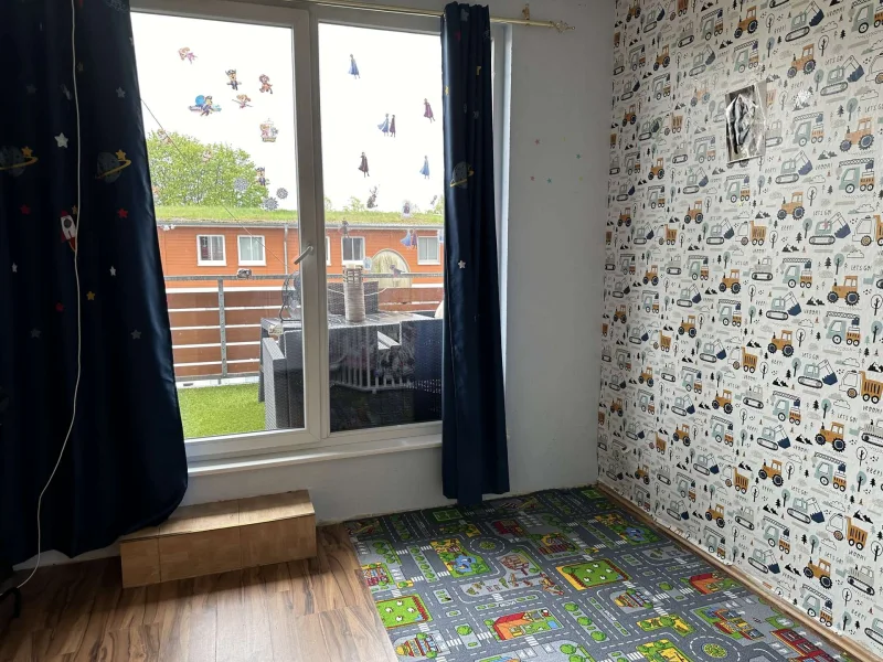 Kinderzimmer mit Dachterrasse