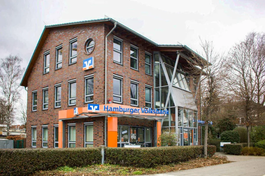 Straßenansicht - Büro/Praxis mieten in Hamburg - Bürohaus mit flexibler Nutzung zu mieten!
