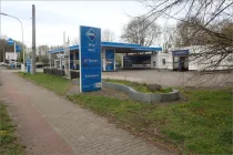 Tankstelle Blickrichtung West