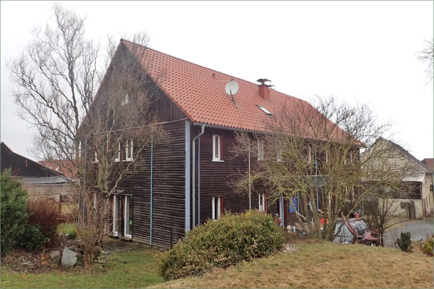  - Haus kaufen in Allrode - Mehrfamilienhaus/Mehrgenerationenhaus mit  vier Wohneinheiten im Grünen in Allrode