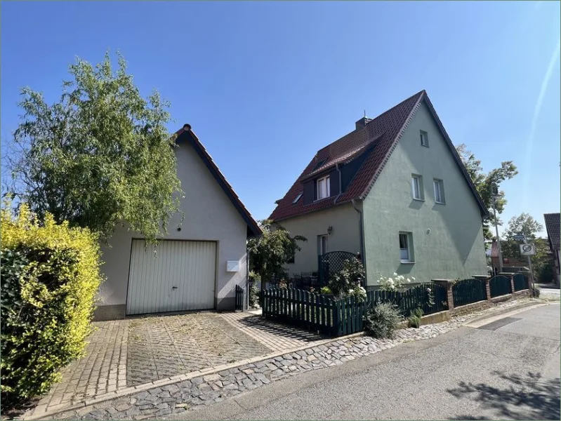 Außenansicht - Haus kaufen in Wernigerode - Gepflegtes Einfamilienhaus in Wernigerode