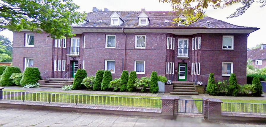 Ansicht.JPG - Wohnung mieten in Hamburg - 2-Zimmer-Wohnung im schönen HH-Alsterdorf mit Wintergarten