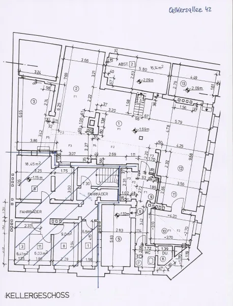 Grundriß 9072 Souterrain