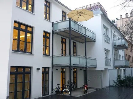 Ansicht - Wohnung mieten in Hamburg - 1-Zimmer-Loft-Wohnung in ruhigem Innenhof