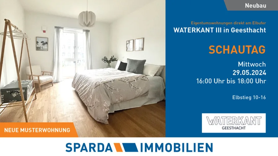 Titelbild_WATERKANT III_2405_Schautag_11 - Wohnung kaufen in Geesthacht - Schautag am Mittwoch, den 29.05.2024 von 16-18 Uhr