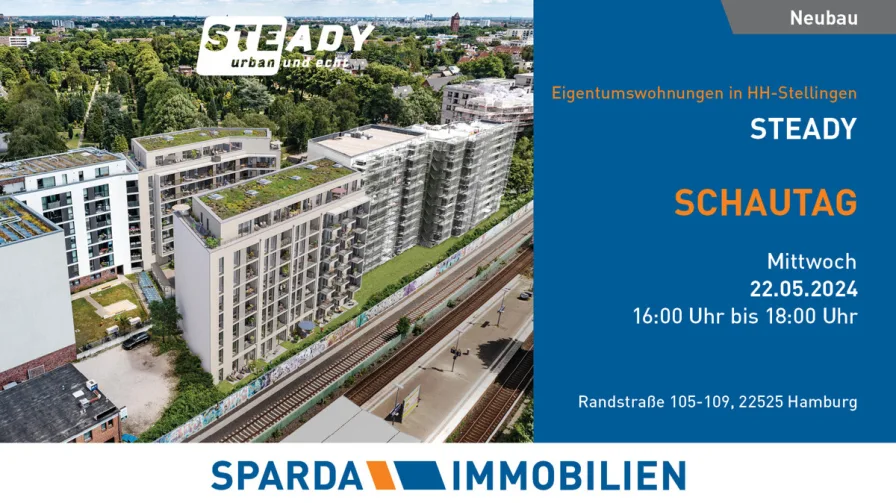 Titelbild_STEADY_202405_Schautag_07 - Wohnung kaufen in Hamburg-Stellingen - Wohnen mit Weitblick! Helle 2,5-Zimmer-Wohnung mit Balkon