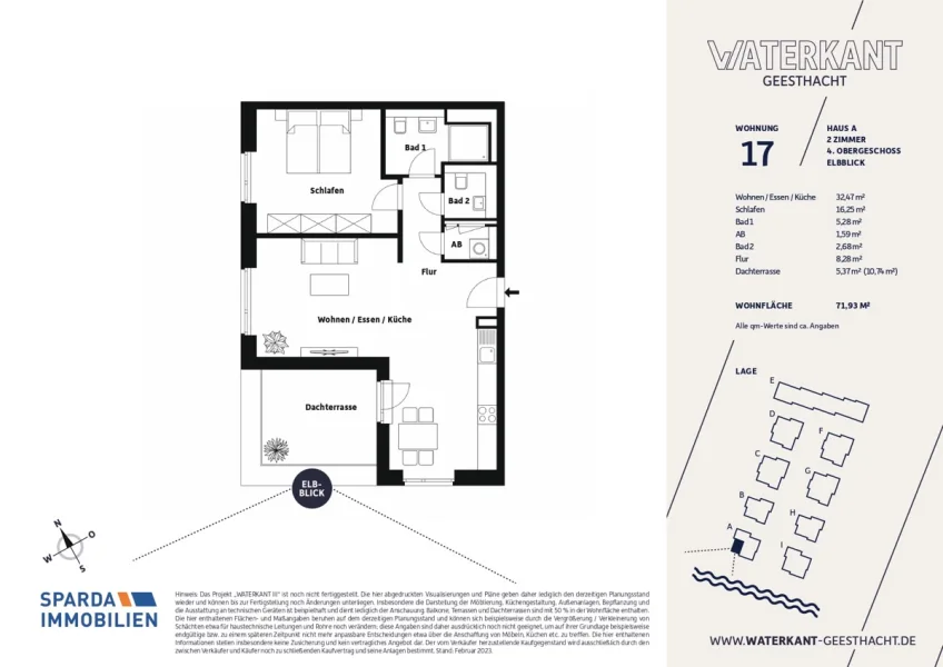 Grundriss Wohnung 17