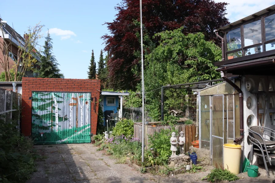 Außenansicht Garage