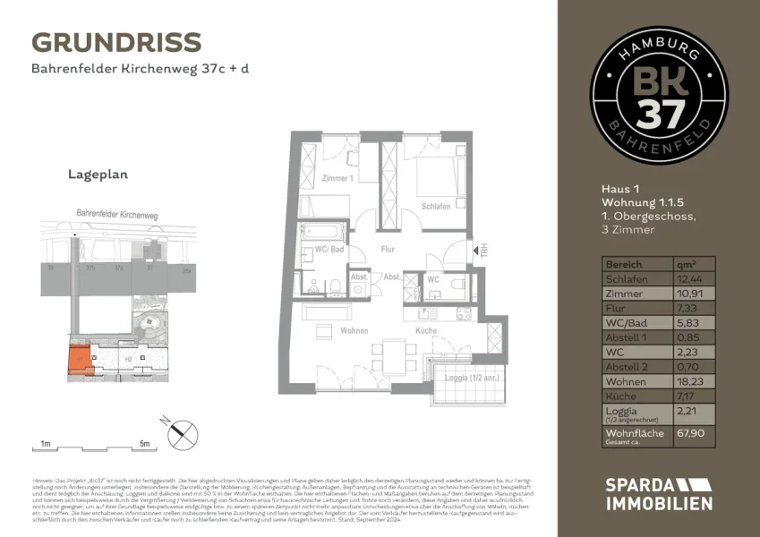 Grundriss Wohnung 05