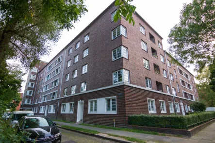 Außenansicht - Wohnung kaufen in Hamburg-Hamm - 500 m zur U2 Rauhes Haus Kapitalanlage mit 2 Balkonen