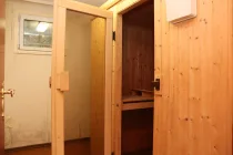 Sauna im Keller