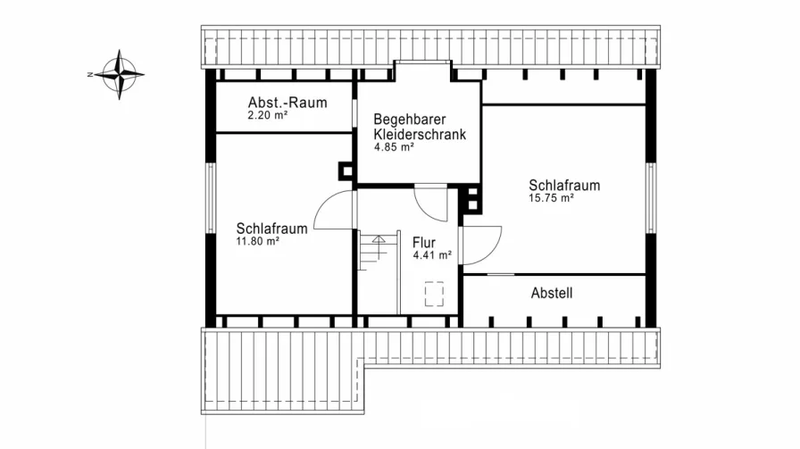 Grundriss Dachgeschoss