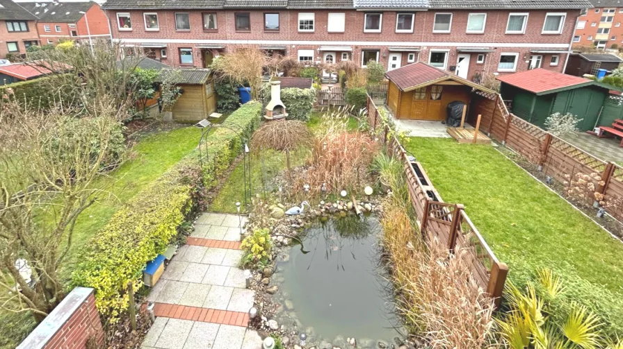 Ausblick in den Garten