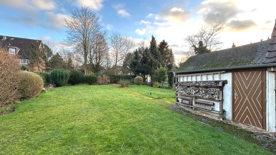 Ausblick in den Garten