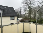 Blick vom Balkon