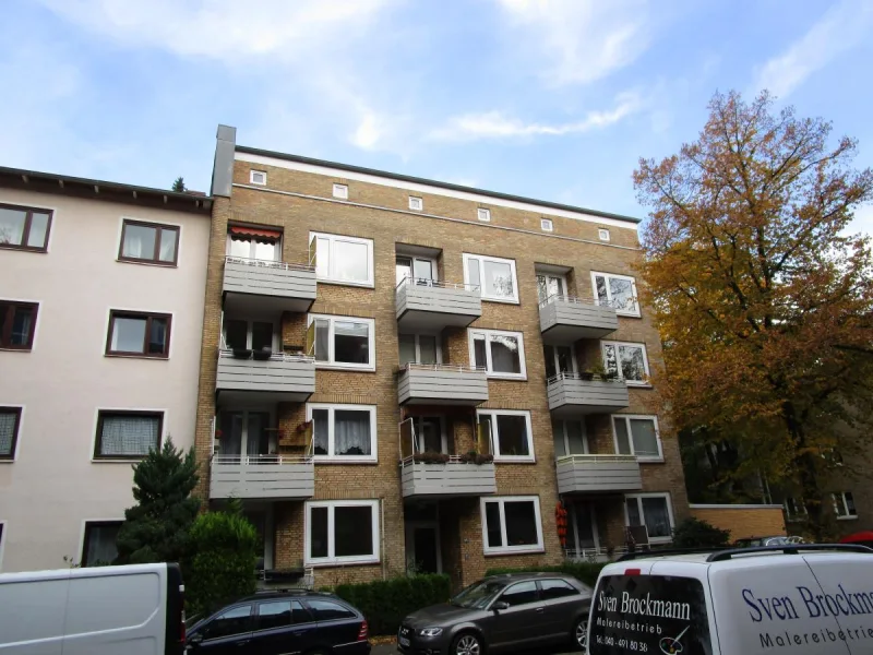 Objektbild - Wohnung mieten in Hamburg-Eilbek - Sanierte 3-Zimmer Wohnung in Eilbek 