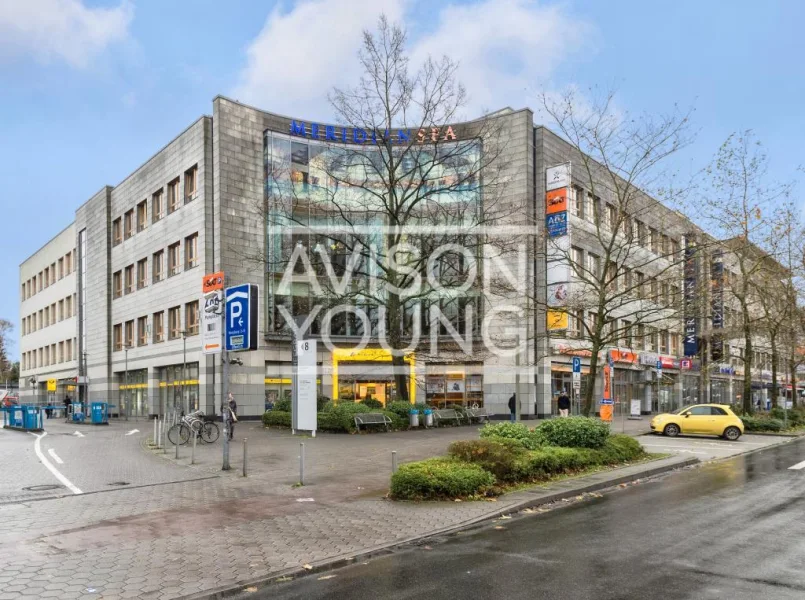 Außenansicht - Büro/Praxis mieten in Hamburg - Vis-à-vis des Alstertal-Einkaufszentrums