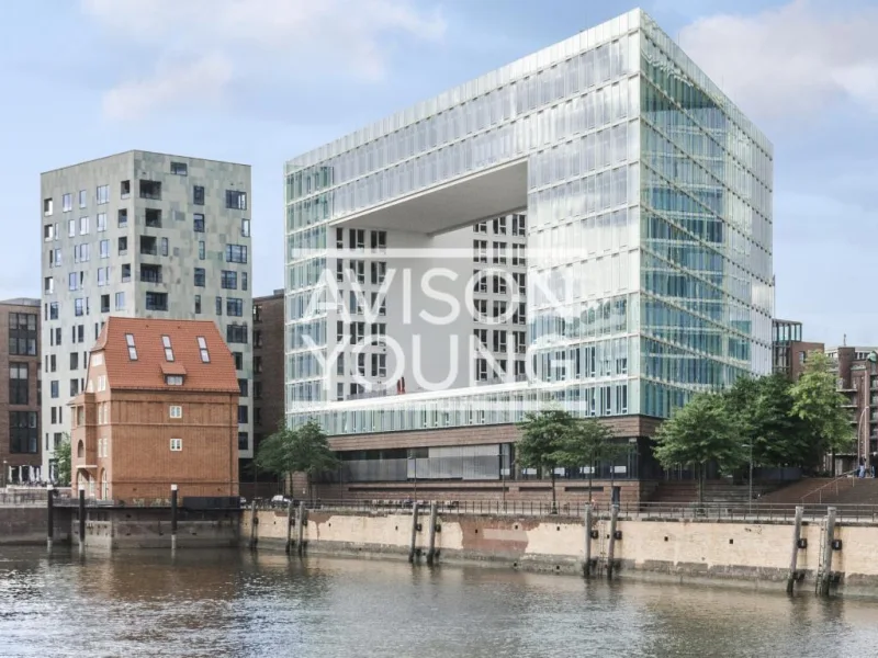 Titelbild - Büro/Praxis mieten in Hamburg - Unverbaubarer Blick aufs Wasser in erstklassiger Lage!