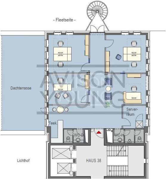 3. Obergeschoss mit ca. 169 m²