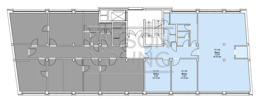 Haus A,1. Obergeschoss 180 m²