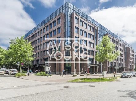 Außenansicht - Büro/Praxis mieten in Hamburg - Repräsentativ und hochwertig in Hammerbrook