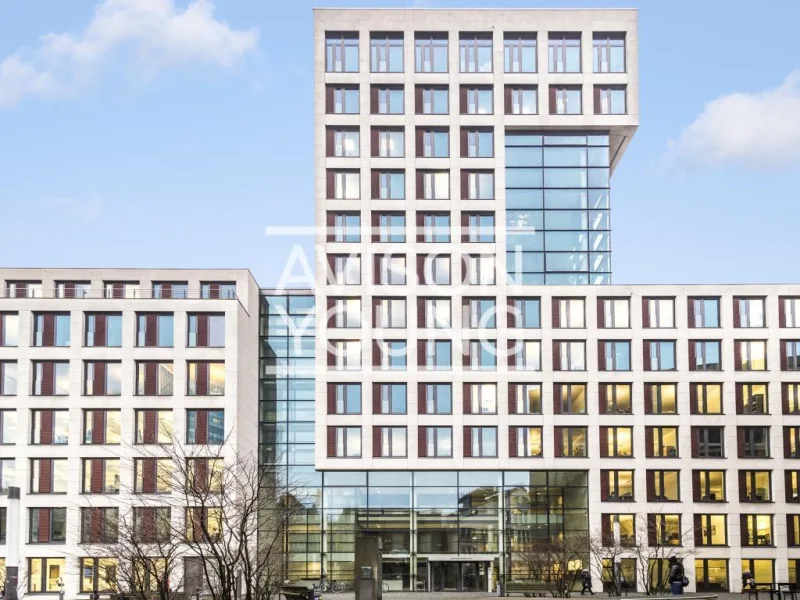 Außenansicht - Büro/Praxis mieten in Hamburg - BrahmsQuartier - modernster Standard in Bestlage