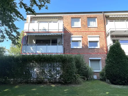 Hausansicht - Wohnung kaufen in Hamburg - Einziehen und wohlfühlen! Sehr gepflegte und hochwertig ausgestattete ETW mit Süd-Balkon.