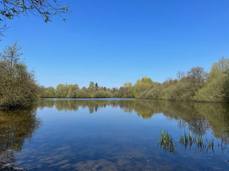 kleiner See in direkten Nähe