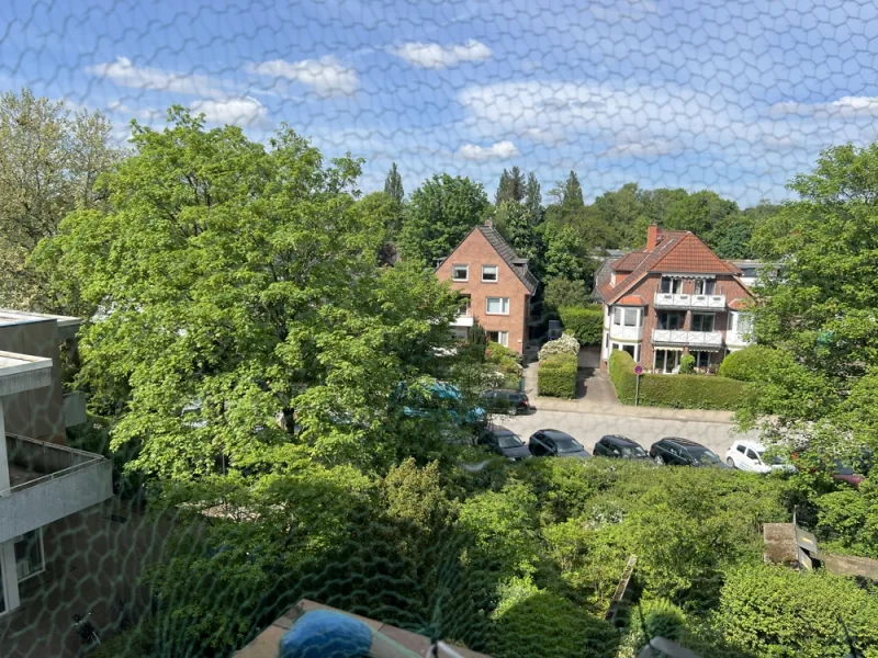 Ausblick Balkon Arbeitzimmer