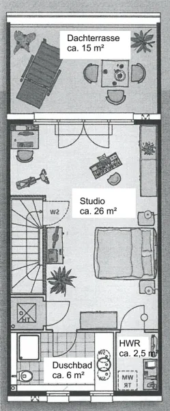 Grundriss Dachgeschoss