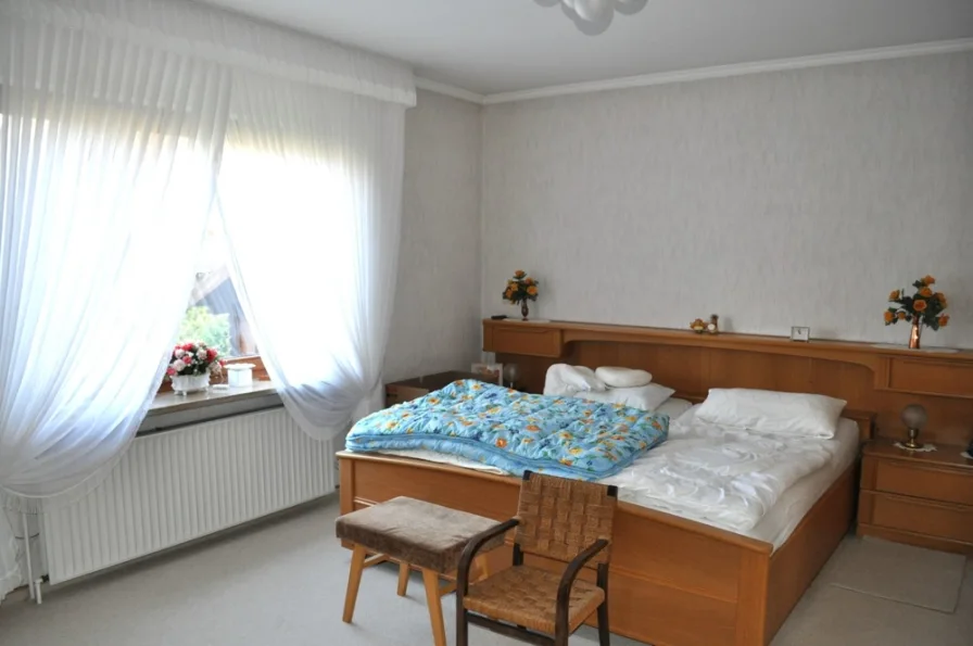 Schlafzimmer im Erdgeschoss