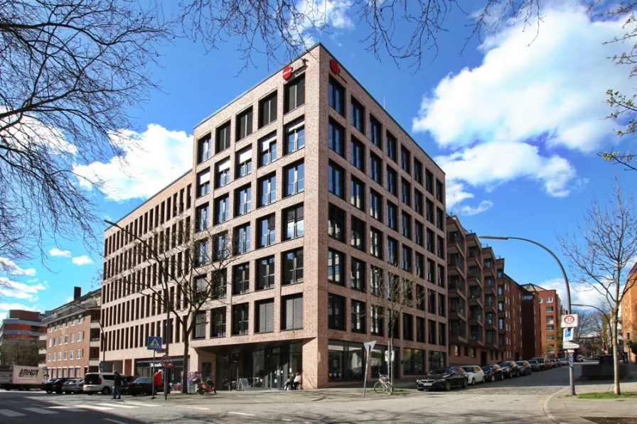 Gebäudeansicht - Büro/Praxis mieten in Hamburg / Neustadt - Moderne Bürofläche im Fleetinselkontor - provisionsfrei für den Mieter