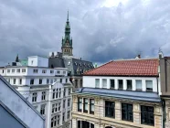 Blick auf das Rathaus