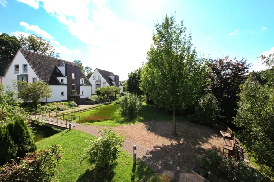 Blick vom Westbalkon