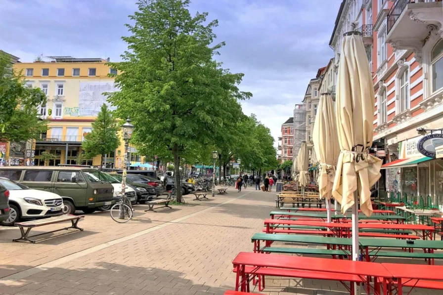 Szenelage Schanzenviertel - Wohnung kaufen in Hamburg - KEIN WIDERSPRUCH: Dicht am Trubel der Schanze, aber ruhige Lage!