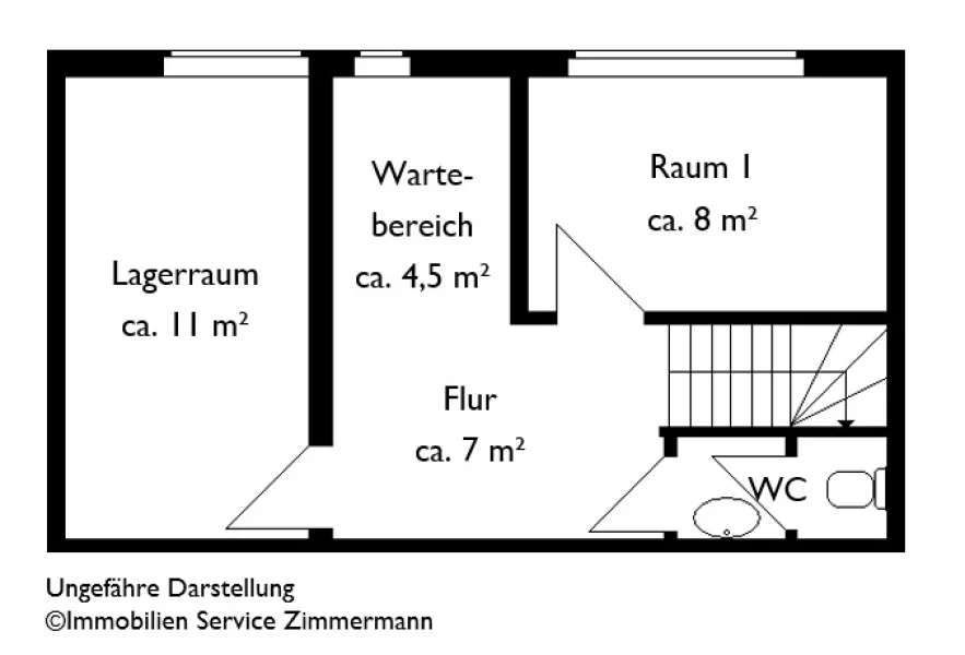 Grundriss Souterrain