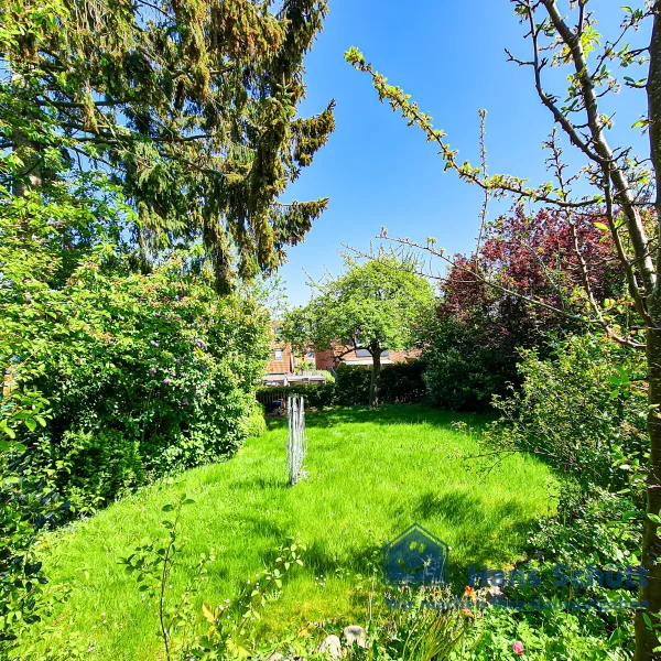 Blick in den schönen Garten 