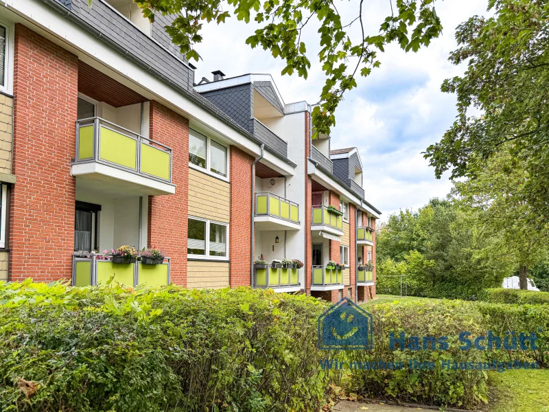  - Wohnung kaufen in Kiel - Kiel - Suchsdorf, vermietete 3 Zimmer Eigentumswohnung mit Balkon und Stellplatz