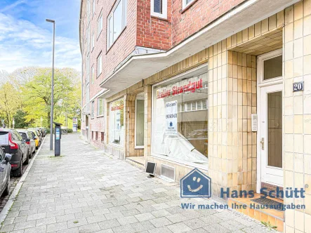 Ansicht - Büro/Praxis mieten in Kiel - Kiel Brunswik - Nähe Holtenauer Straße/Dreiecksplatz - Gewerbefläche mit Potential in gefragter Lage