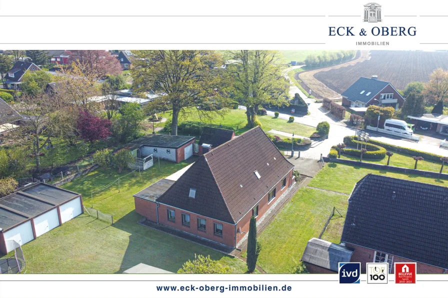 - Haus kaufen in Wattenbek - Idylisches Einfamilienhaus in zentraler Lage von 24582 Wattenbek